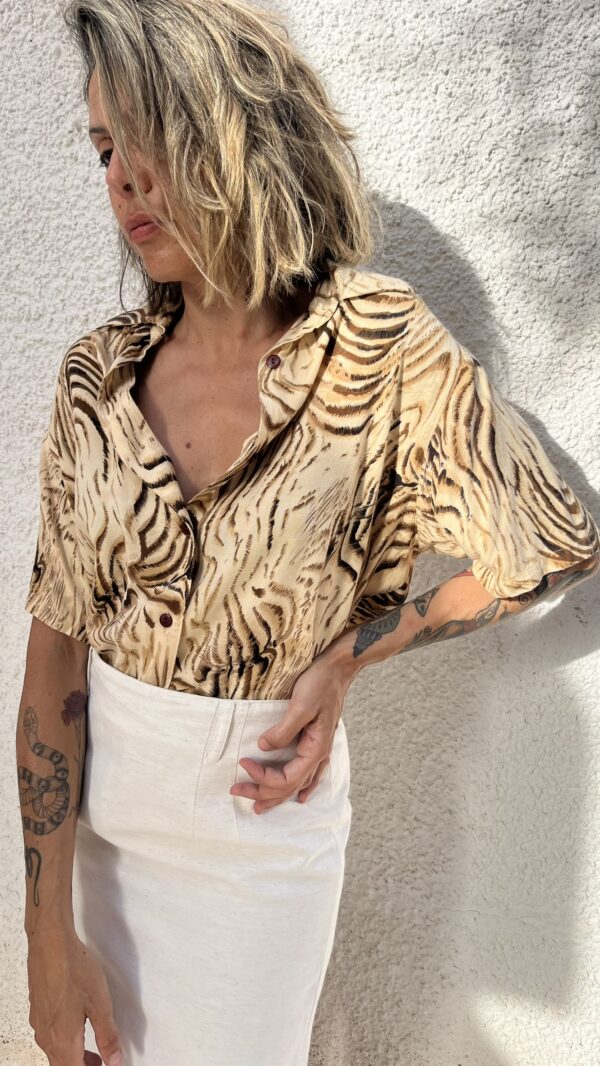 camisa vintage tigre