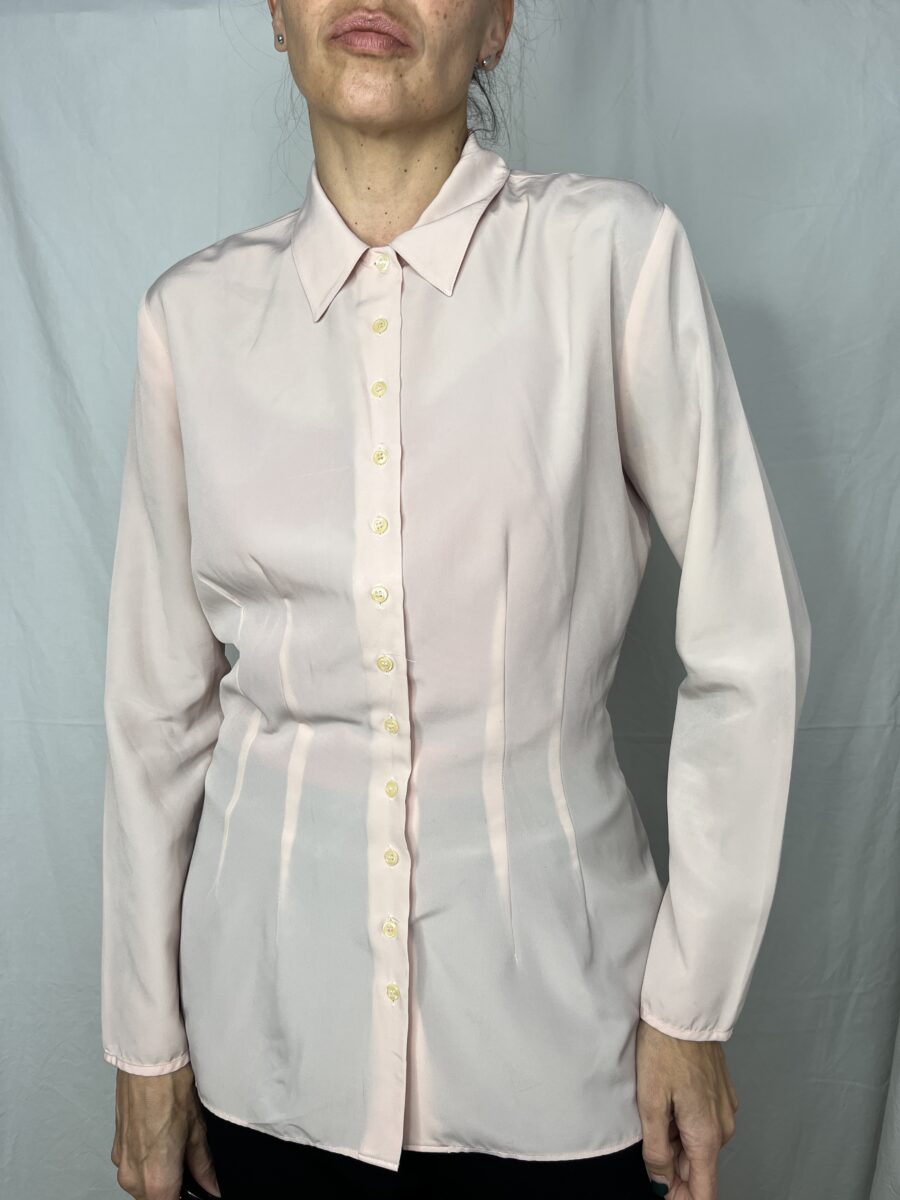 Camisa Vintage Cacharel de seda o sedina - Image 3