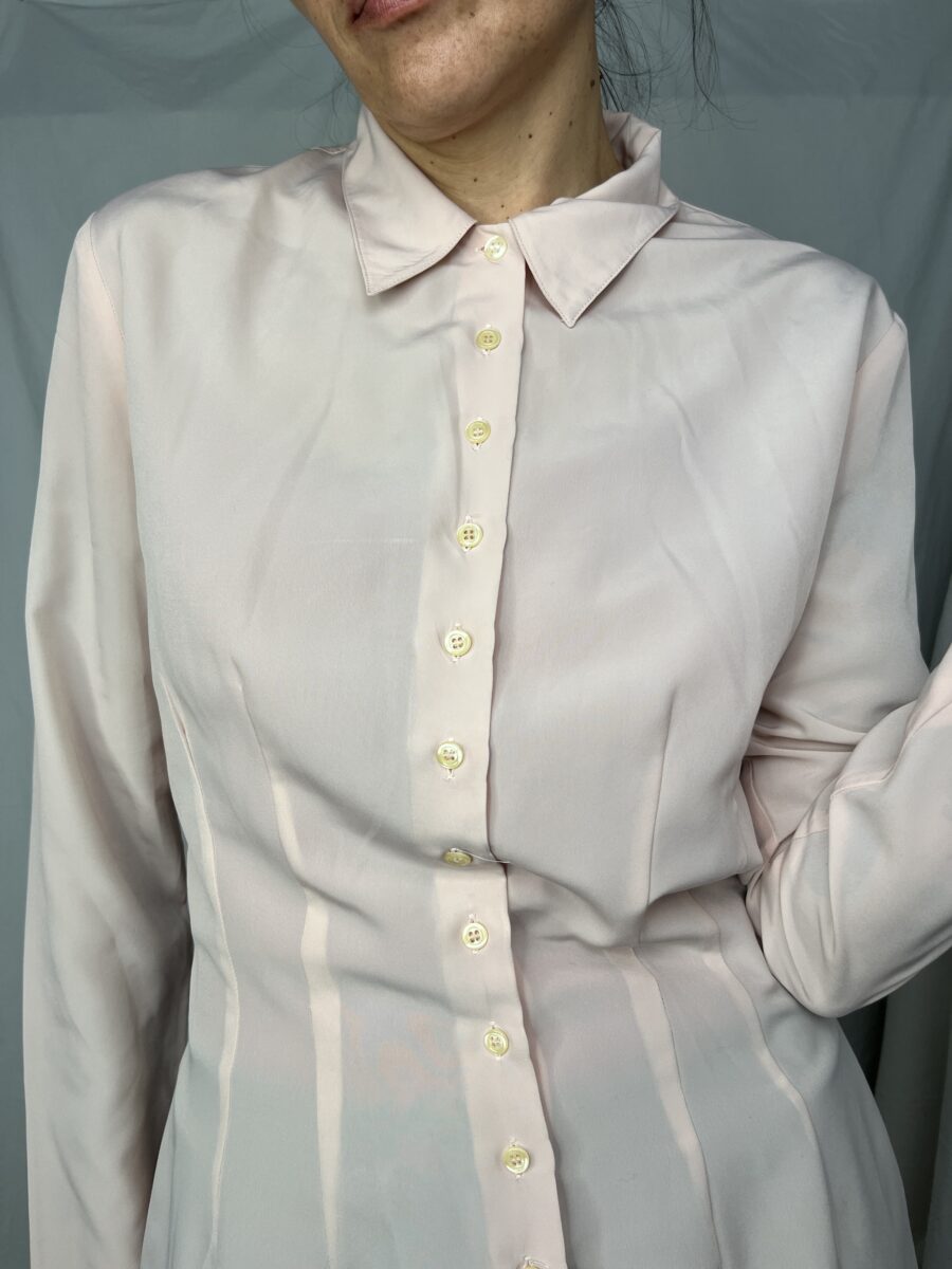 Camisa Vintage Cacharel de seda o sedina - Image 7