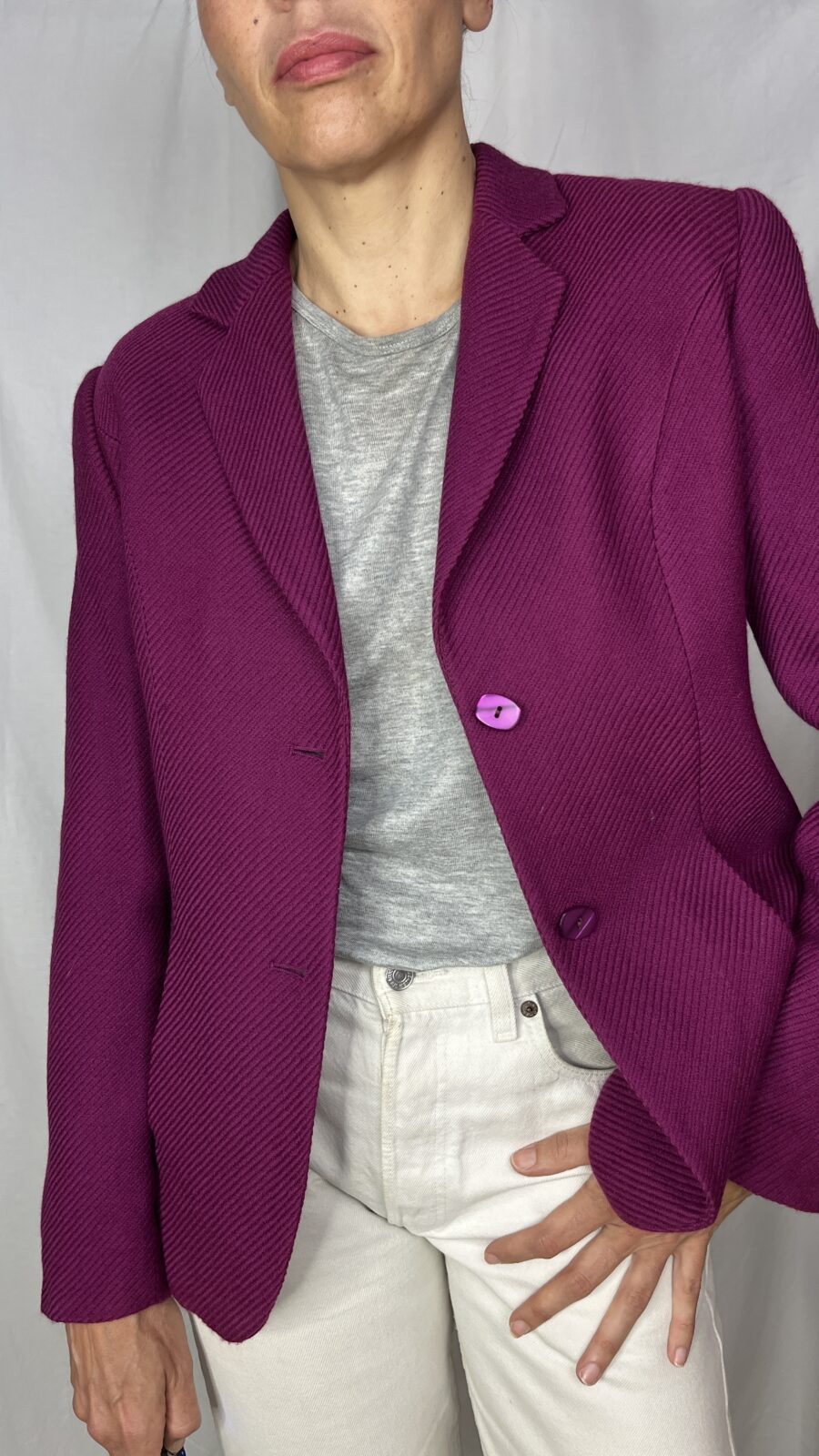 Blazer Vintage de Don Algodón Años 90 Fabricada en España - Imagen 3