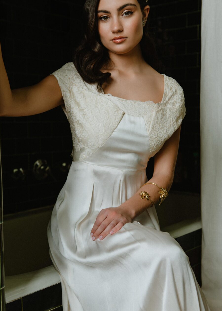 vestido novia antiguo