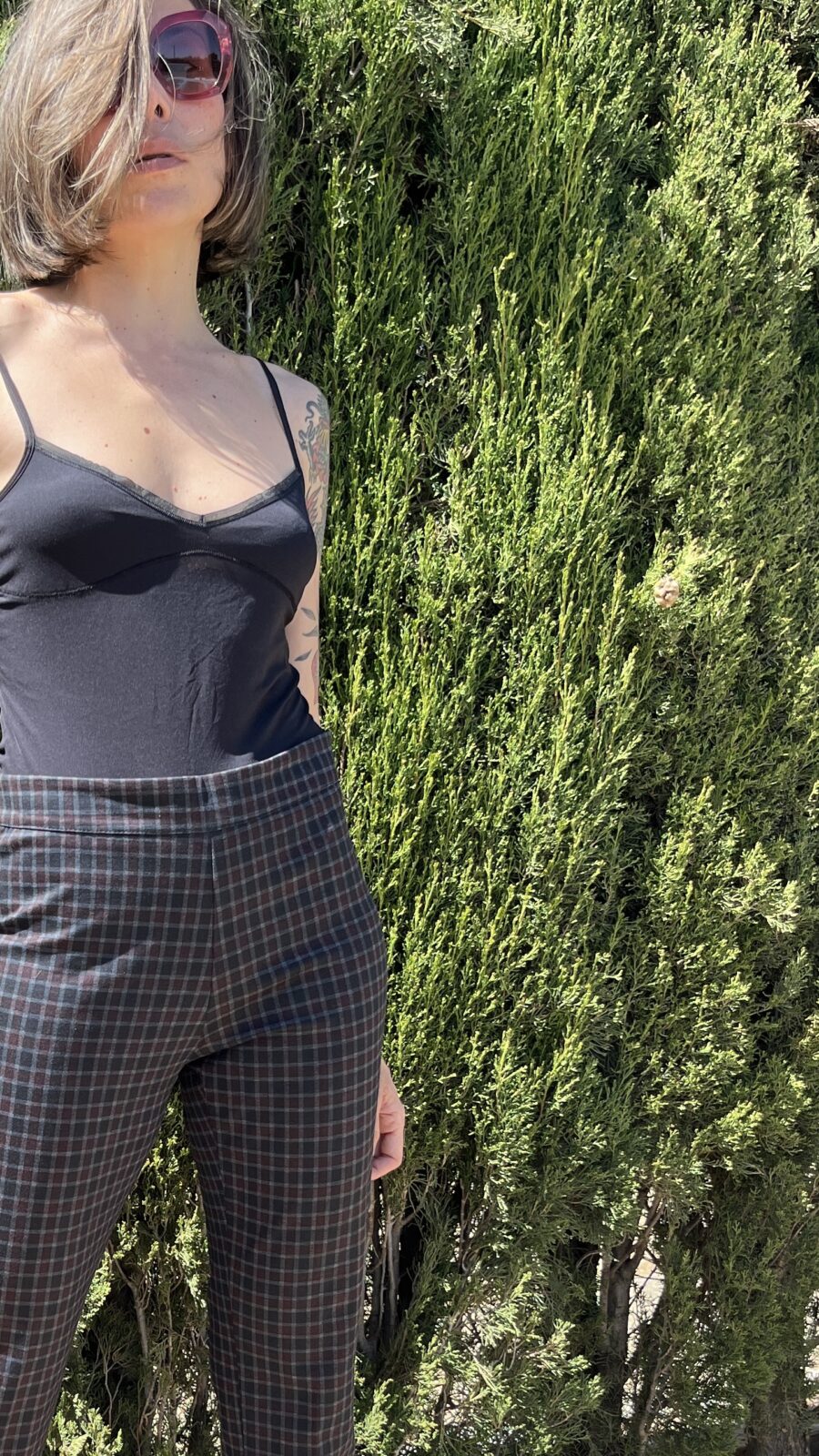 Pantalón de Cuadro Pequeño Años 90 Fabricado en España - Imagen 10