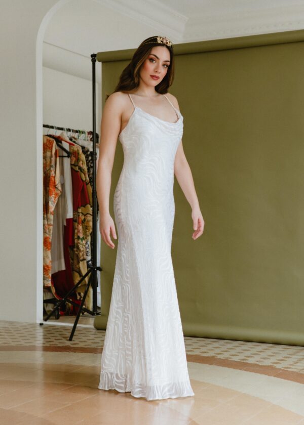 Vestido de Novia Vintage Años 90