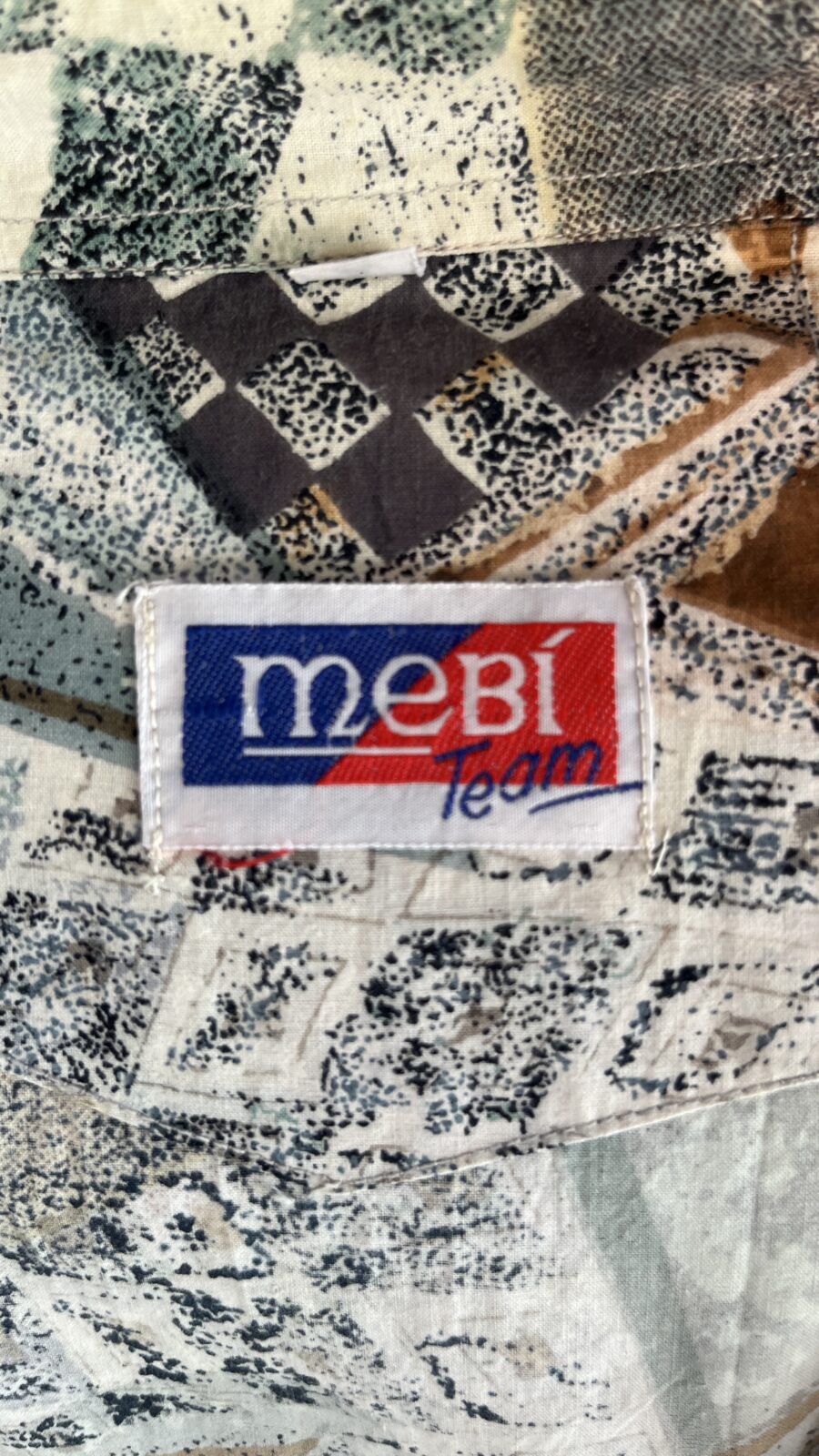Camisa Vintage Estilo Patchwork Abstracto - Imagen 11