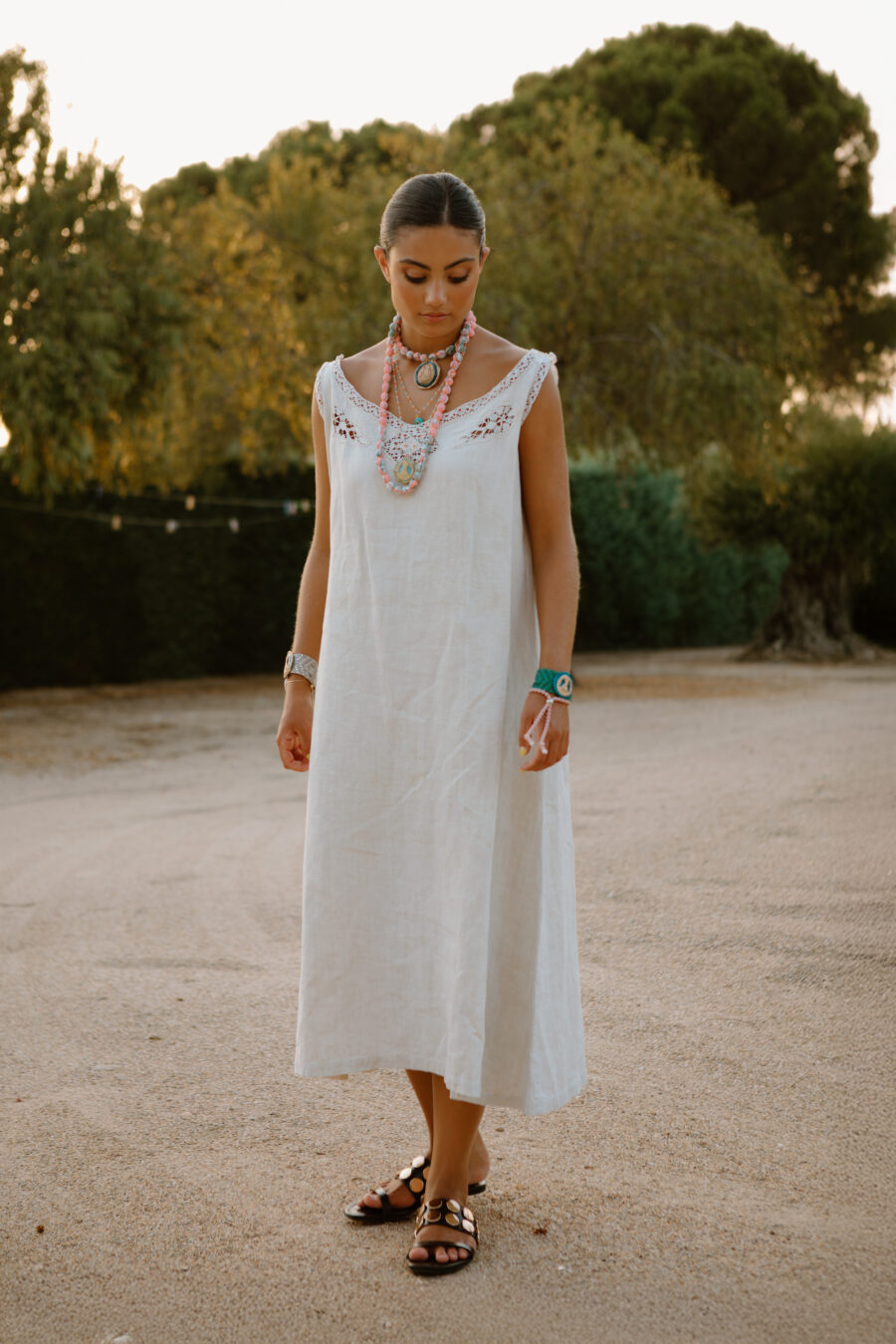 Vestido lencero de lino principios S.XX “Ester” - Imagen 2