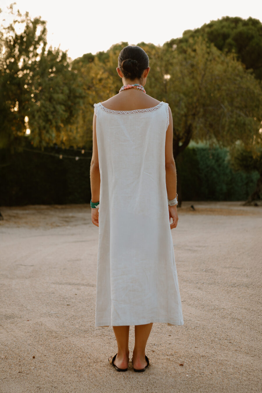 Vestido lencero de lino principios S.XX “Ester” - Imagen 5