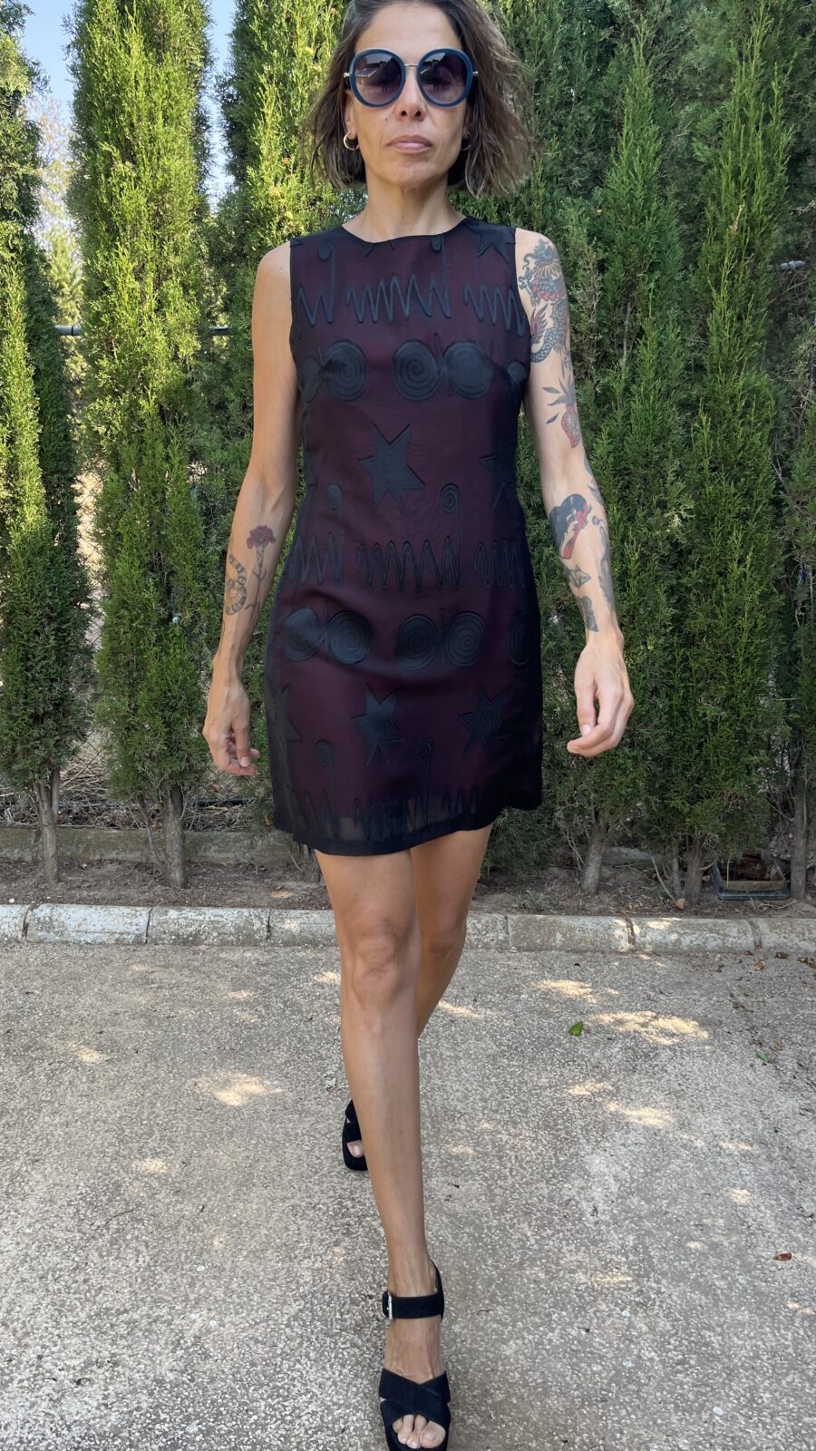 Vestido Vintage Años 90 de la firma "Picotazos", Hecho en España - Imagen 8