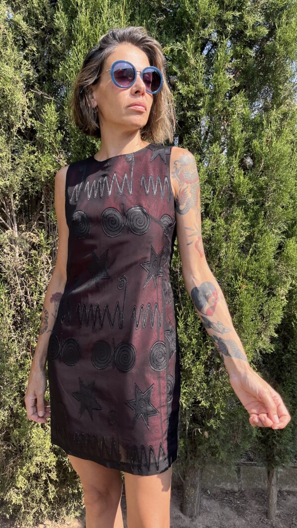 Vestido Vintage Años 90 de la firma "Picotazos", Hecho en España
