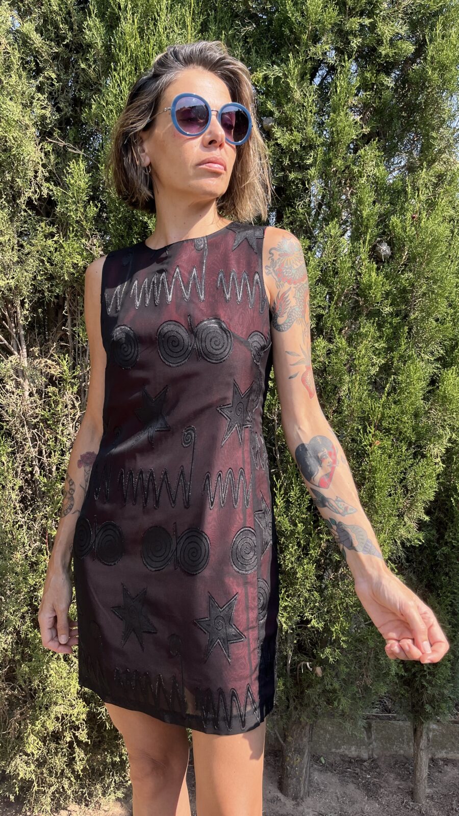 Vestido Vintage Años 90 de la firma "Picotazos", Hecho en España