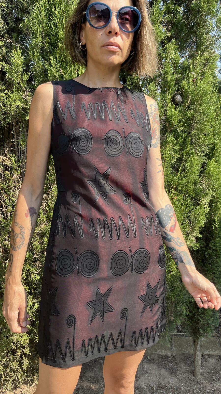 Vestido Vintage Años 90 de la firma "Picotazos", Hecho en España - Imagen 7