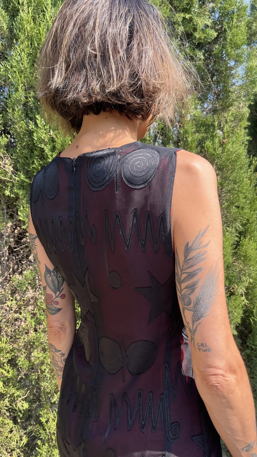 Vestido Vintage Años 90 de la firma "Picotazos", Hecho en España - Imagen 5