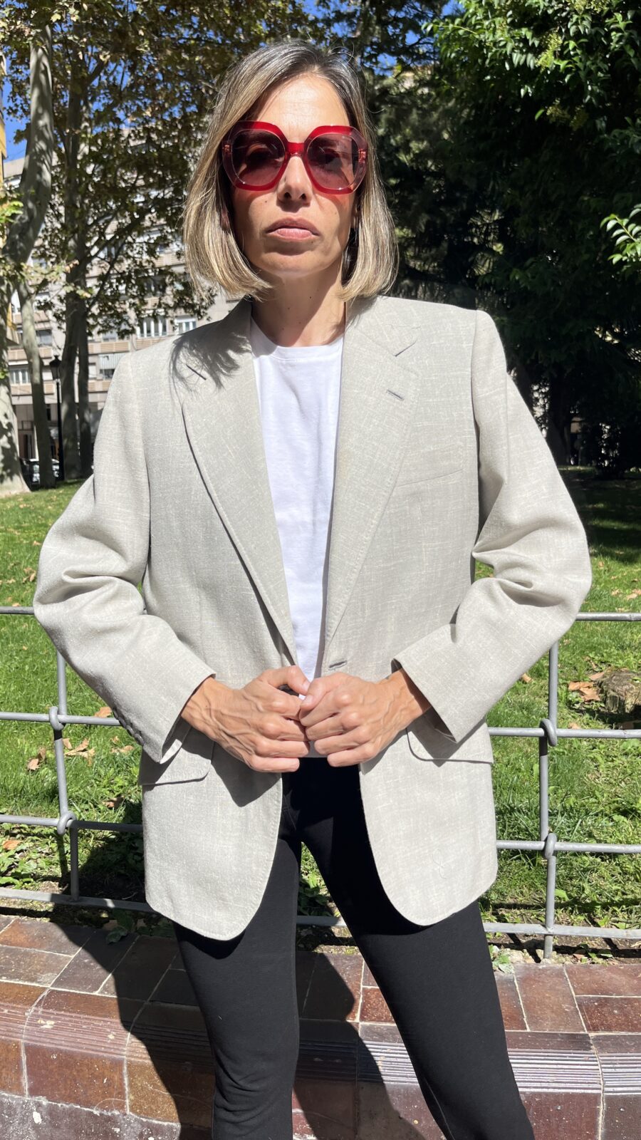 Blazer sastrero gris piedra “Juan Francisco” Madrid, encargo 1979 - Imagen 10