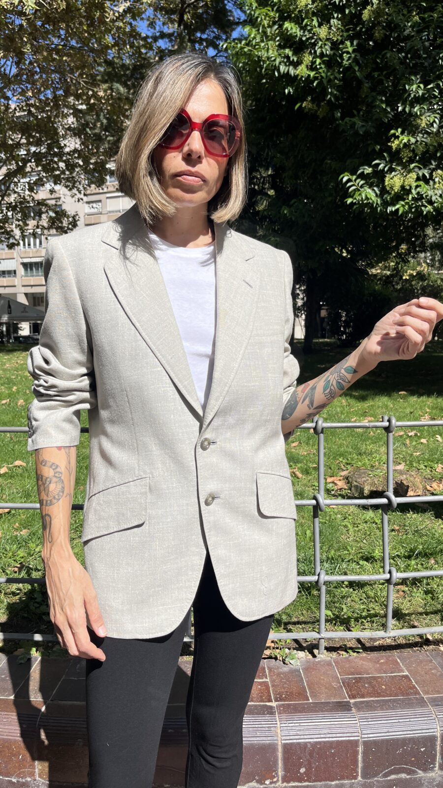 Blazer sastrero gris piedra “Juan Francisco” Madrid, encargo 1979 - Imagen 5