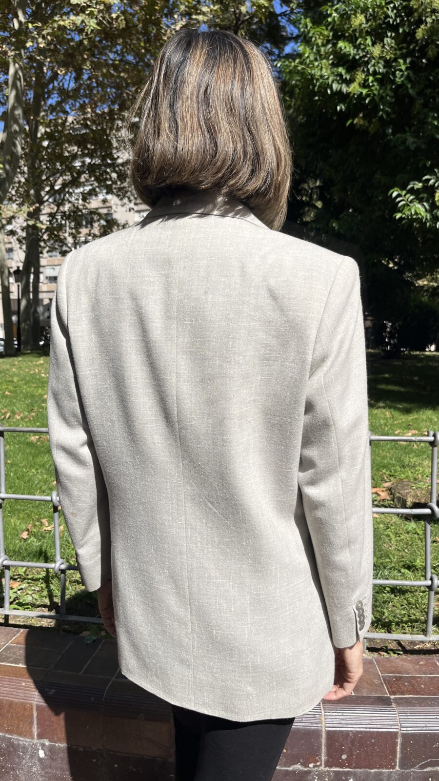 Blazer sastrero gris piedra “Juan Francisco” Madrid, encargo 1979 - Imagen 9