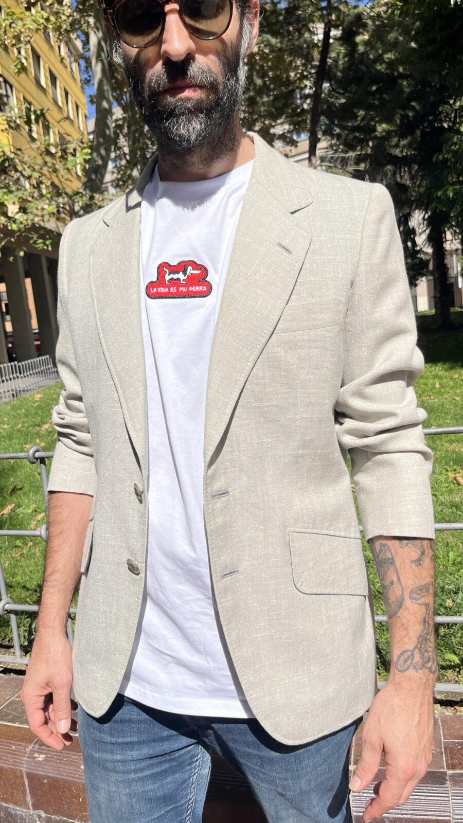 Blazer sastrero gris piedra “Juan Francisco” Madrid, encargo 1979 - Imagen 11