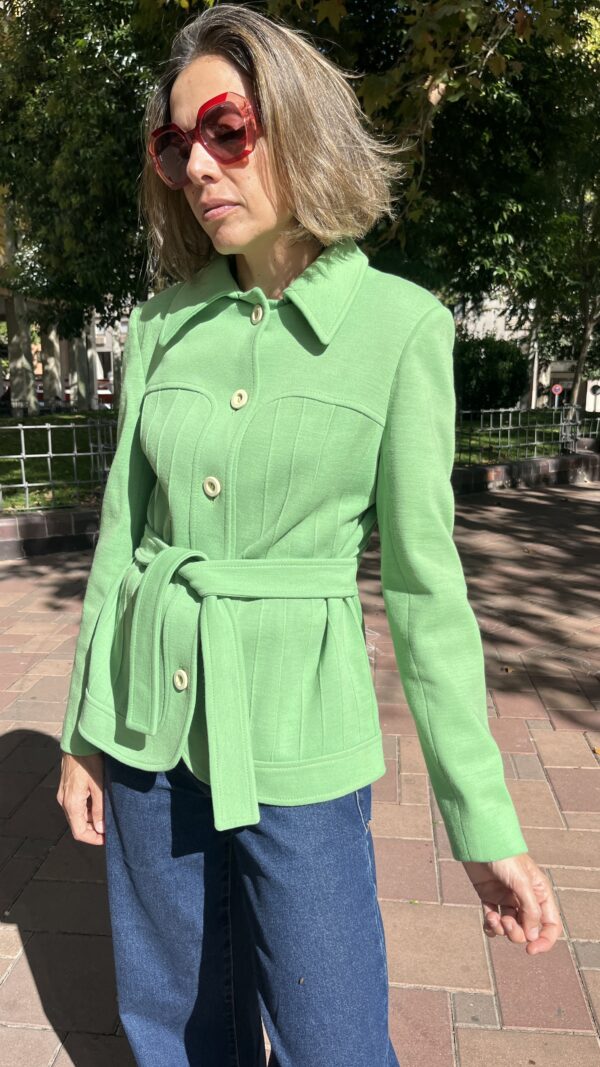 Chaqueta Pedro Rovira Difusión en Punto Verde Manzana (Años 70)